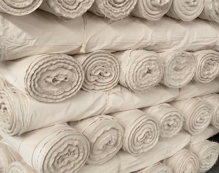 Telas crudas de algodón